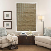 Pure Linen Boho Block Print Roman Blinds-Garud