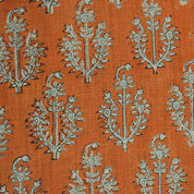 Thick Linen Block Print Roman Shade-NEEL GAGAN