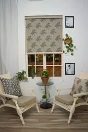 Block Print Blinds For Living Decor -Gulab